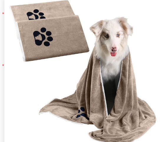 Water Absorbing And Quick Drying Ultra-fine Fiber Pet Towel