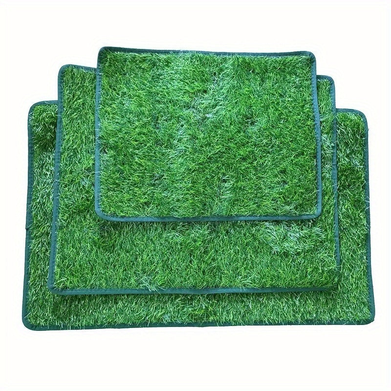 Tapis de toilette pour chien en gazon artificiel Tapis de dressage pour animaux de compagnie Tapis de pelouse lavable et réutilisable pour chat et chien Tapis de dressage pour chien