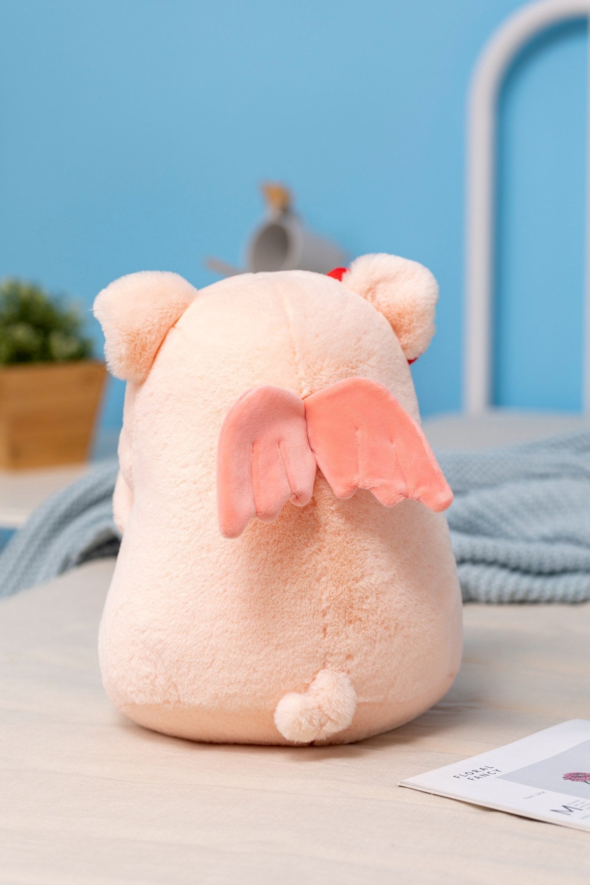 Angel Pig Plush Toy Love Doll