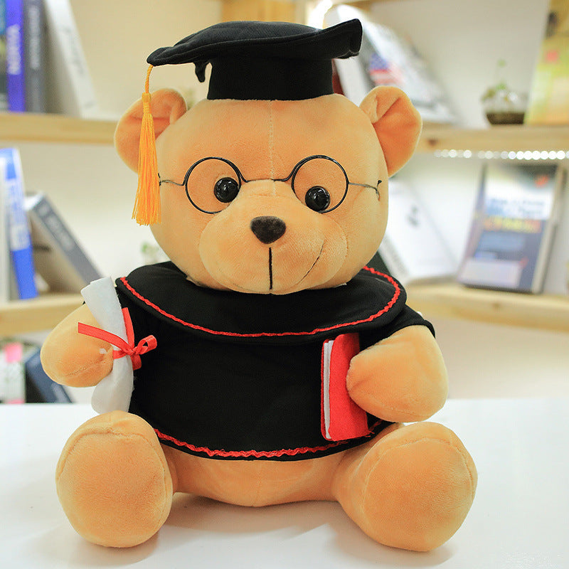 Muñeco de peluche Doctor Bear graduado