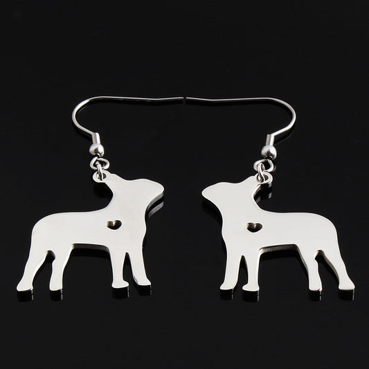 Stainless steel animal earrings