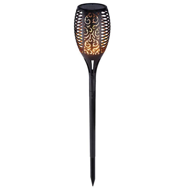 Llama Solar parpadeante luz Led de jardín Ip65 luz Solar de antorcha Tiki para exteriores focos decoración de paisaje lámpara Led