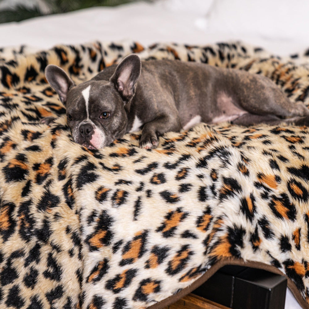 Coussin chaud d'hiver épais pour chien, coussin pour animaux de compagnie haut de gamme