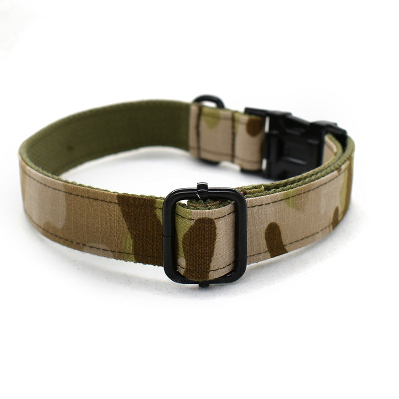 Camouflage Pet Dog Leash Collar Set