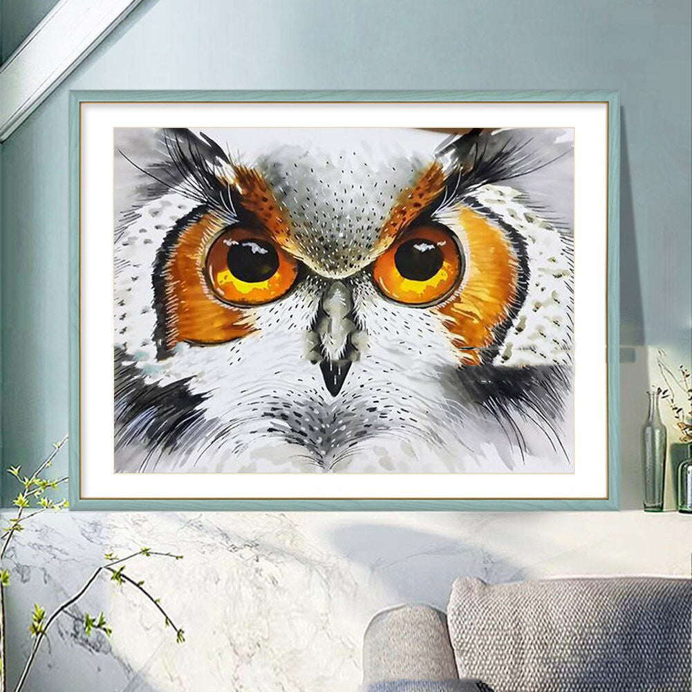 5d Diamond Painting Full Diamond Animal Owl Diy Diamond Embroidery Decorative Painting Decoration Living Room Landscape