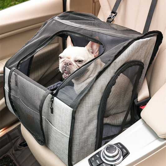 Cage pour animaux de compagnie étanche et résistante pour voiture pliable portable