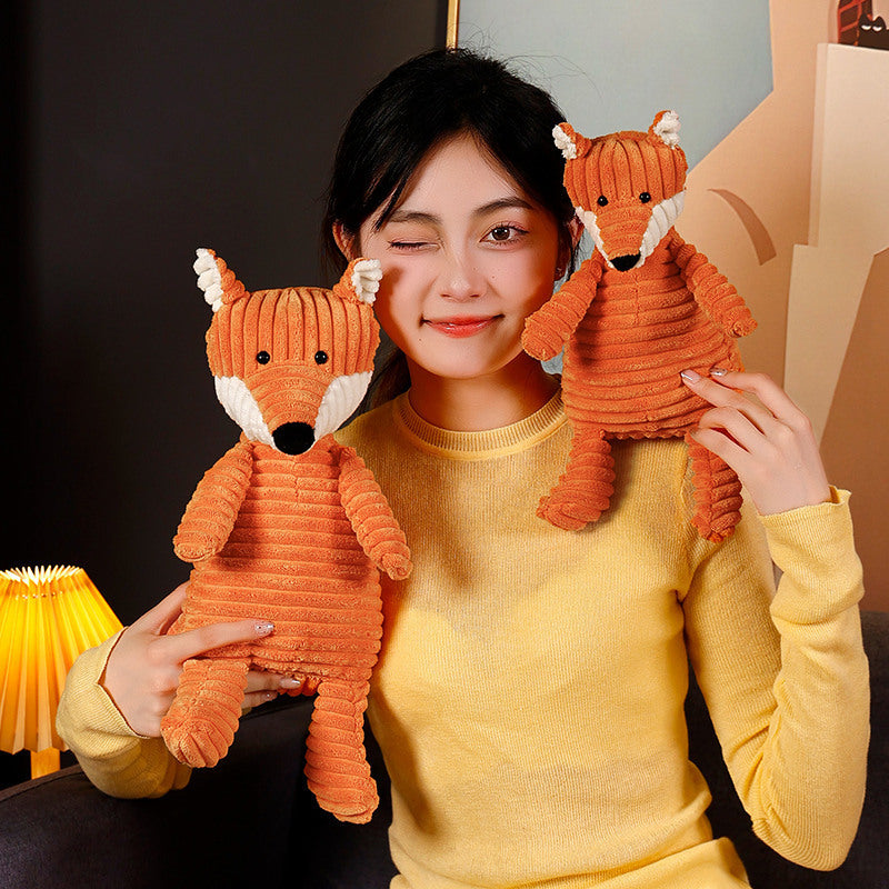 Cute Little Fox Doll Plush Toys Doll Decoration