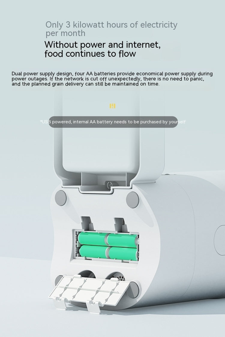 6L vie intelligente à distance mangeoire automatique pour animaux de compagnie chat synchronisation WIFI