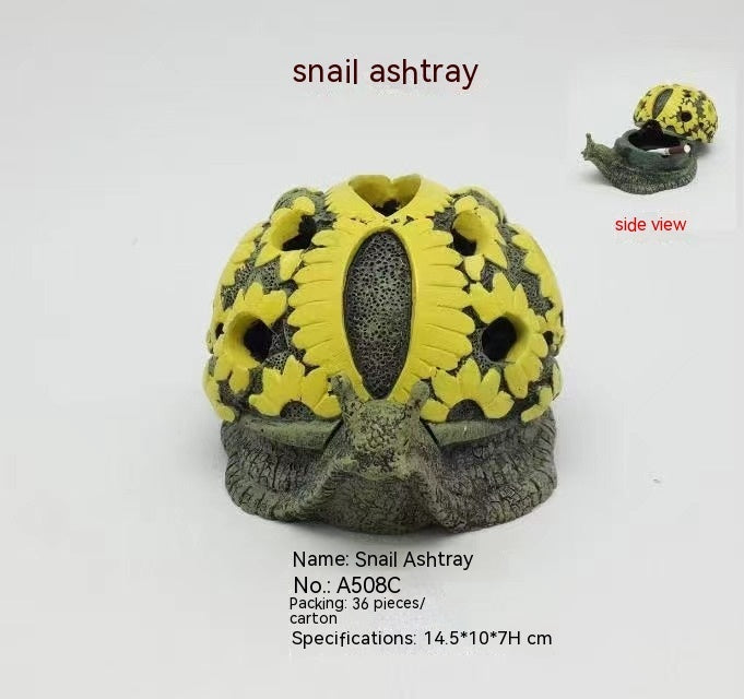 Animal Ashtray 3D Animal Turtle Snail Tree