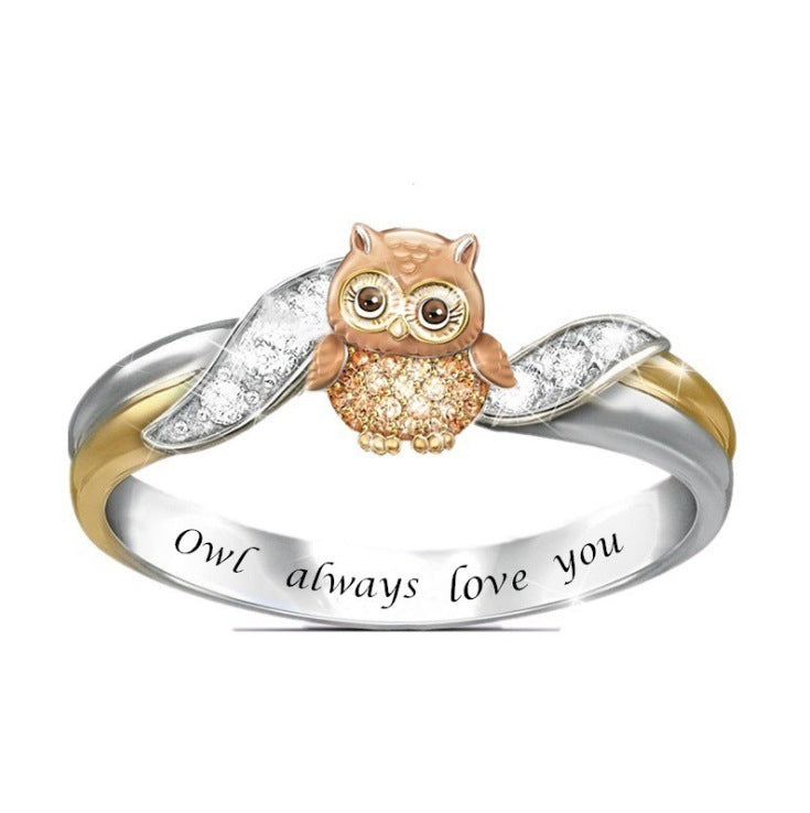 Animal owl Elephant Animal ring