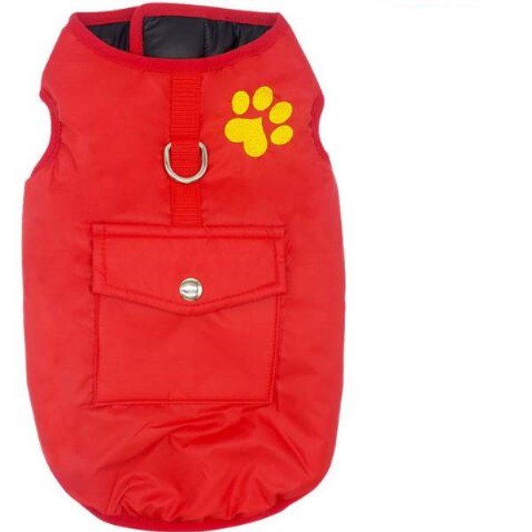 Ropa para perros con abrigo de algodón de invierno