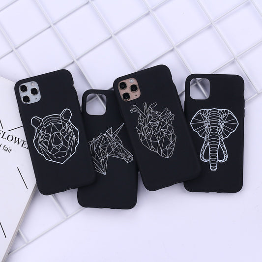 Animal line phone case