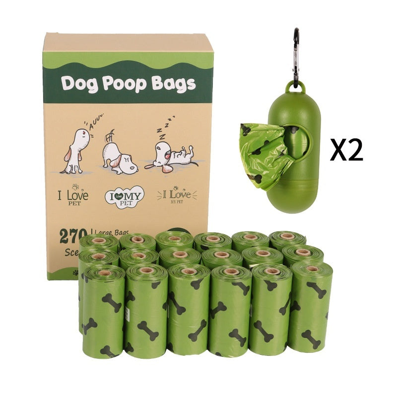 Bolsa degradable para excrementos de perro para mascotas