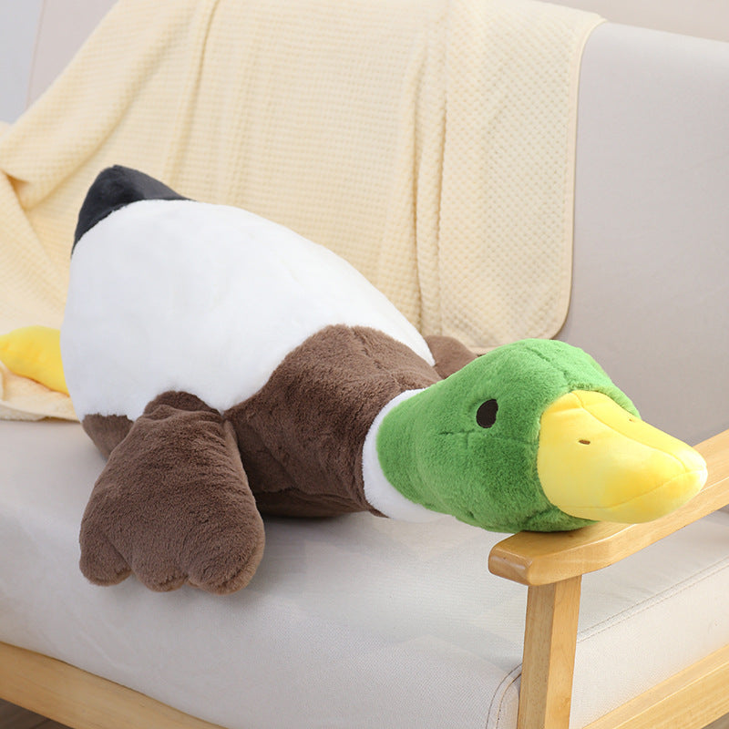 Creative Scorched Green Head Duck Modeling Doll Plush Toys