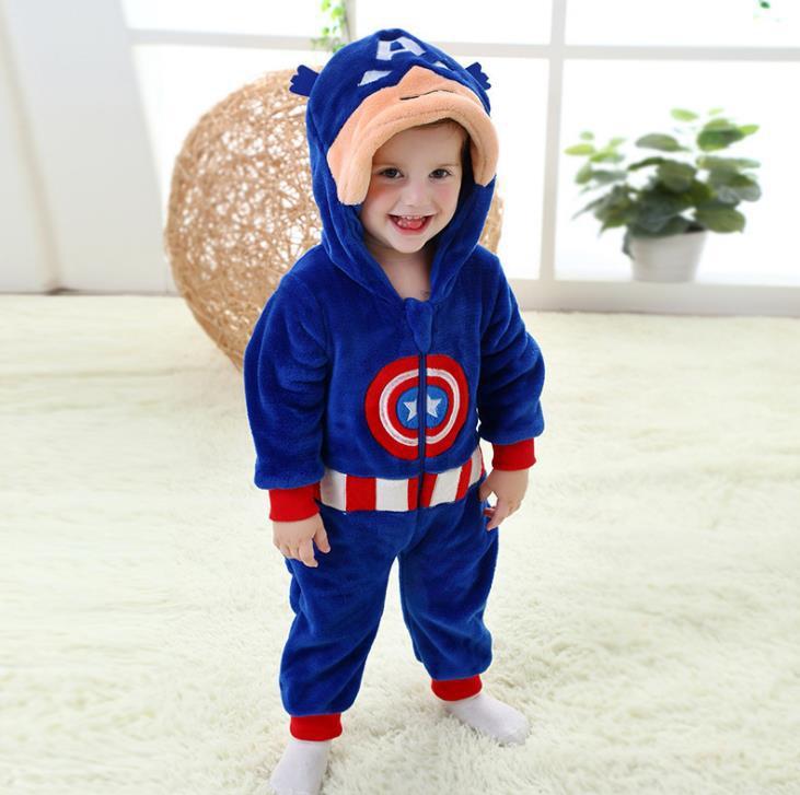 Baby animal jumpsuit