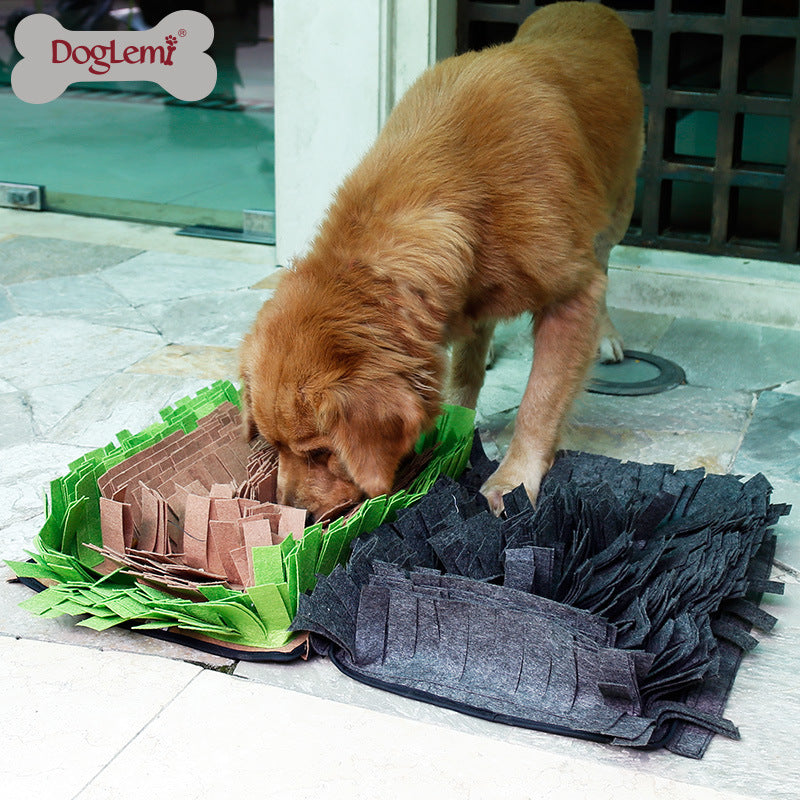 Alfombra lavable para olfatear mascotas, manta de rompecabezas de entrenamiento con olor a juguete para cachorros, perros y gatos