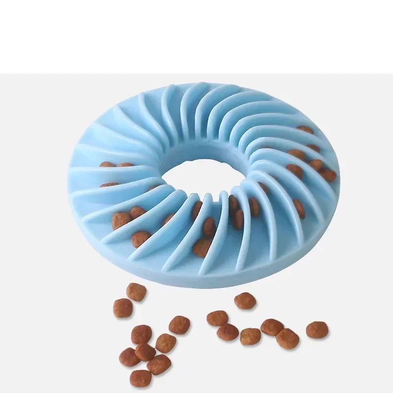 Soft Round TPR Leakage Food Pet Toy Interactive Puppy Feeder Teether Dog Slow Feeding Entertainment For Puppy Toys