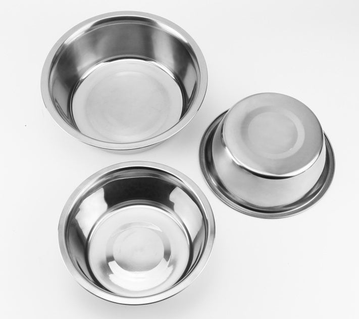 Ollas para mascotas, tanques de procesamiento de acero inoxidable personalizados, cuencos para perros, cuencos, cuencos para alimentación de granos, suministros para mascotas, comida para perros