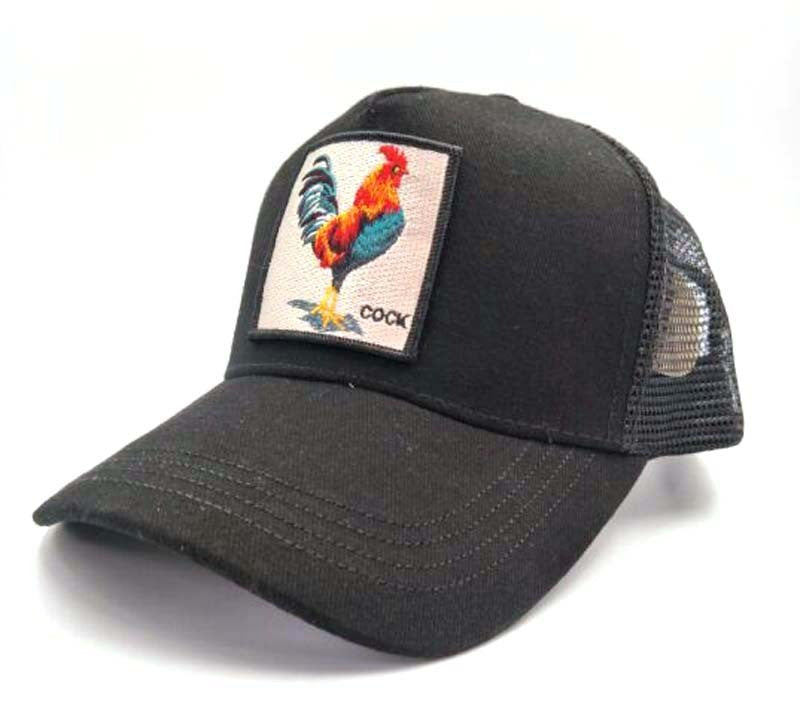 Gorra de béisbol con estampado animal