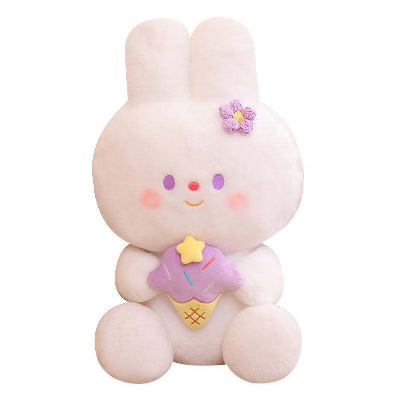 Jouets en peluche à modeler en forme de lapin simple pour enfants