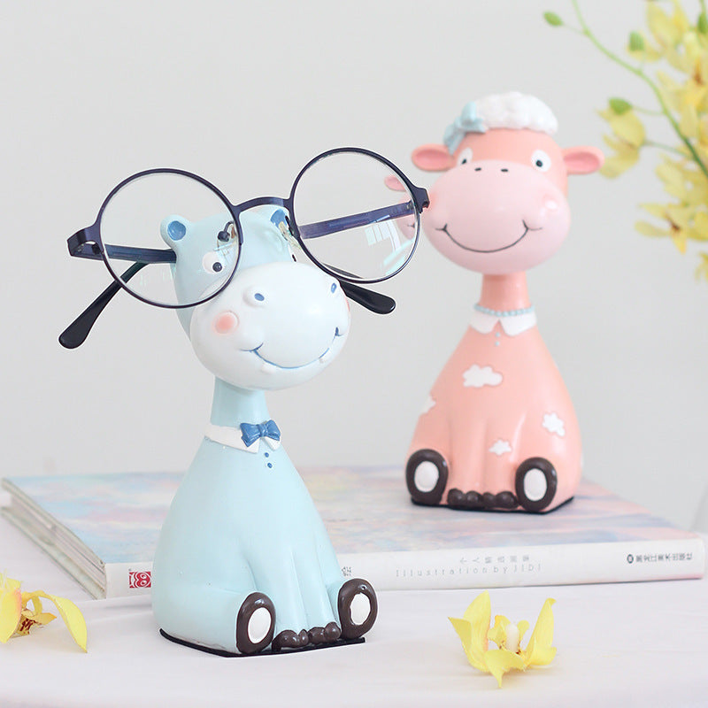 Animal manor glasses frame Creative home decoration Resin crafts