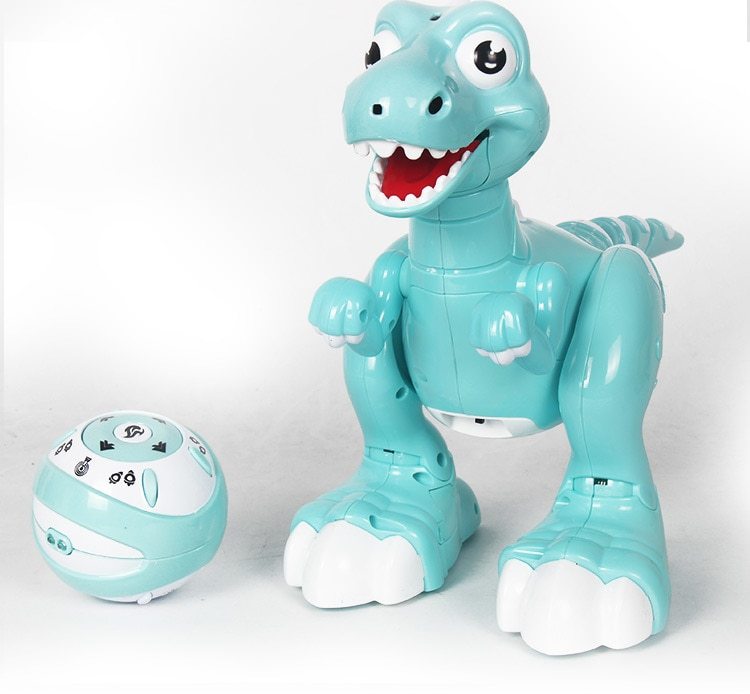 Dinosaure RC Intelligent électronique Spray musique danse 2 couleurs télécommande Dragon animaux Robots jouets pour enfants cadeau 