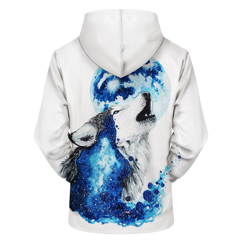 Animal pattern men's sweatshirt