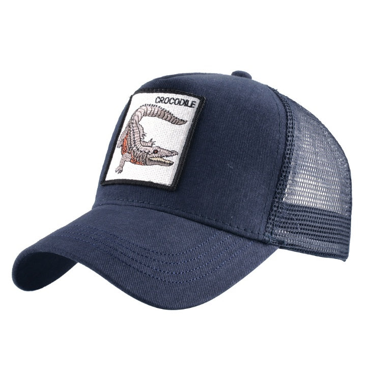 Gorra de béisbol con estampado animal