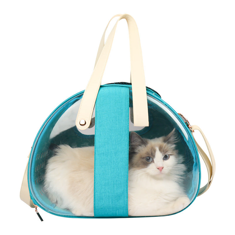 Sac à dos transparent pour chat et chien