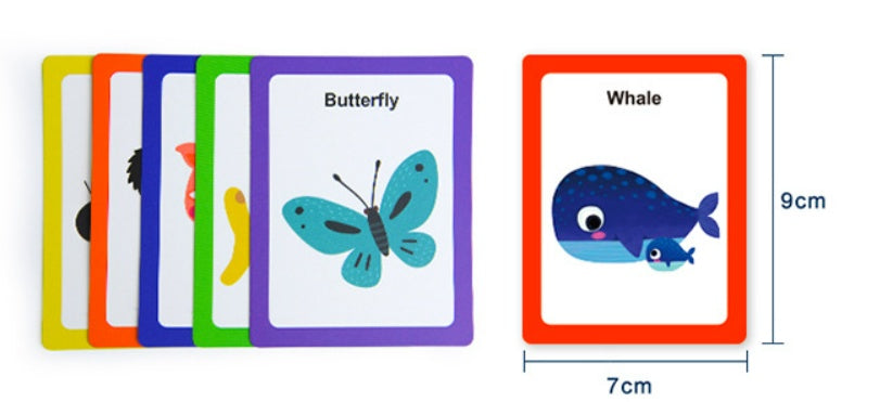 Animal Guessing Card Children's Educational Card Toy