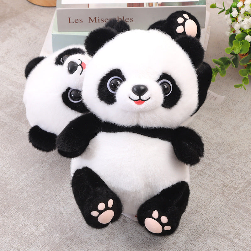 Jouets en peluche mignons de poupée de panda