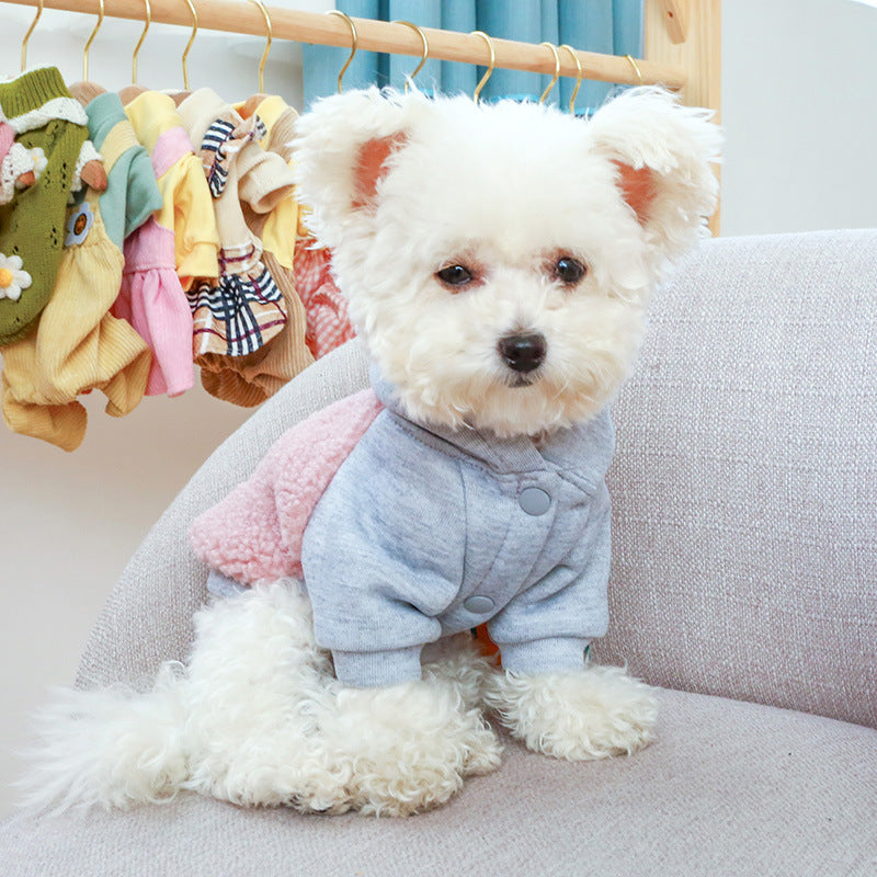 Warm Hoodie Sweet Pet Clothing