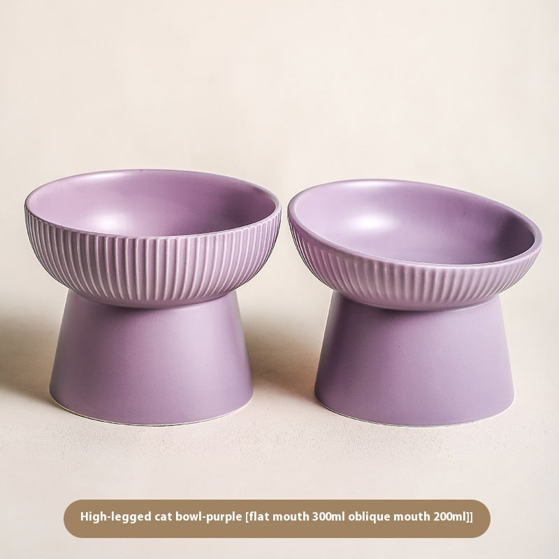 Anti-tumble Pet Goblet Rice Bowl