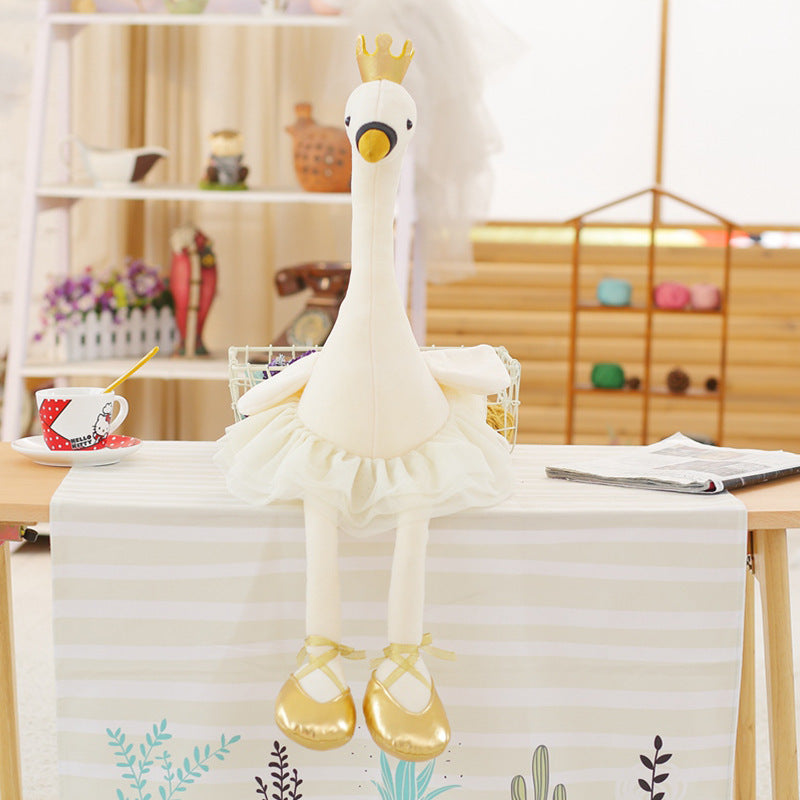 Swan Doll Plush Toys Children's Room Decoration