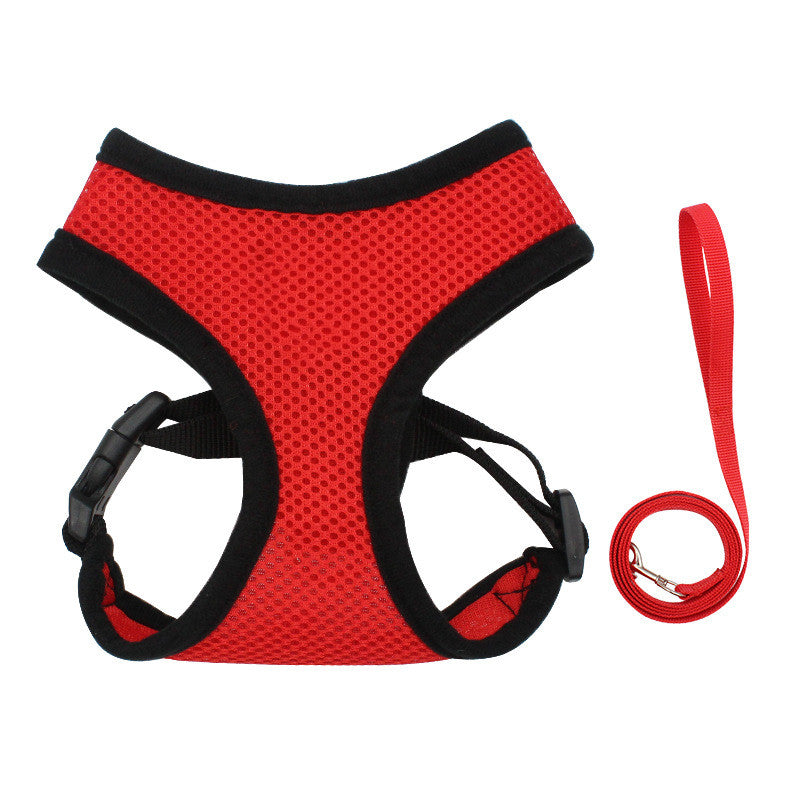 Breathable Mesh Dog Reflective Chest Strap