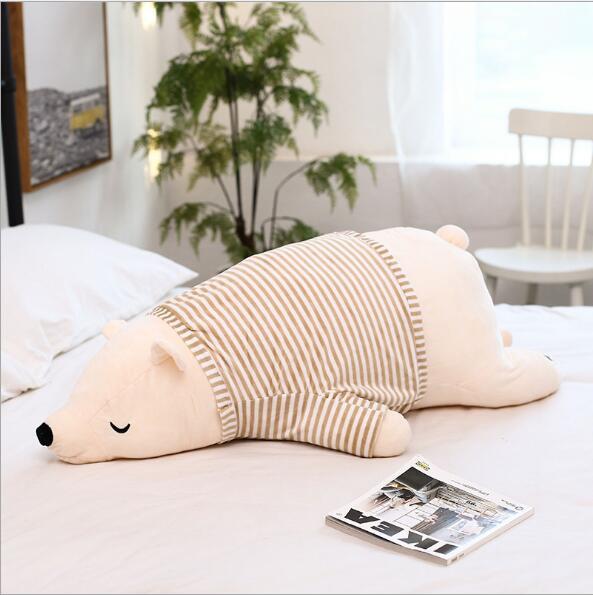 Jouet en peluche simple et tendance en forme d'ours du Nord