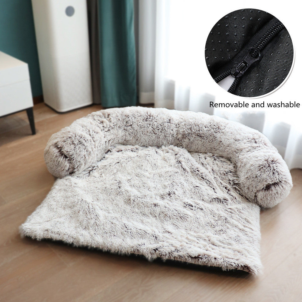 Alfombrilla extraíble para mascotas, sofá cama para perros, almohadilla suave, manta, cojín para el hogar, alfombra lavable, alfombrilla cálida para cama de gato, para sofás, protector de suelo de coche