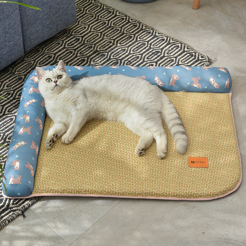 Non-stick Cat Bed Ice Pad Pet Supplies