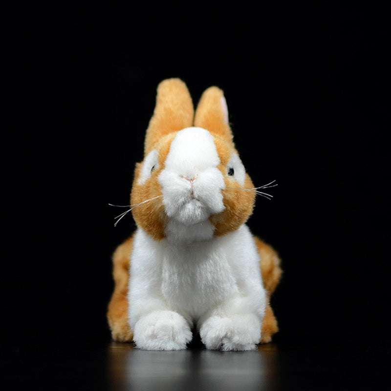 Adorable poupée en peluche lapin hollandais