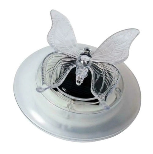 Solar LED Float Lamp Butterfly Dragonfly Shape Garden Pond Water Light Creative Swimming Pool Underwater Light Decor Accessories