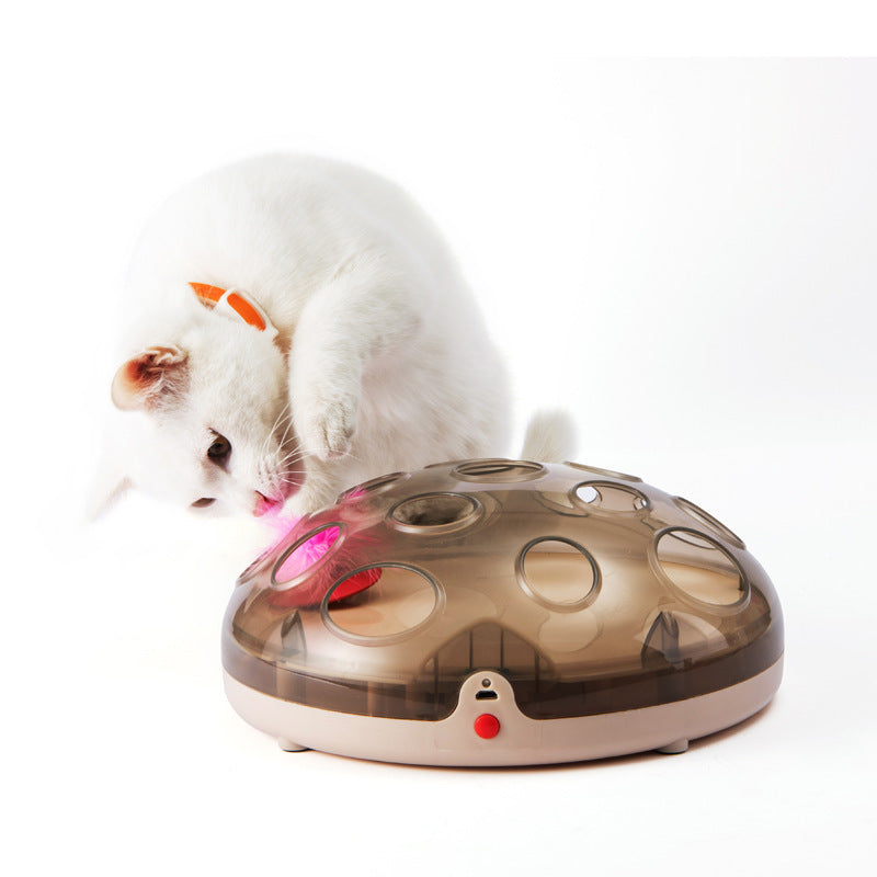 Electric cat toy carousel