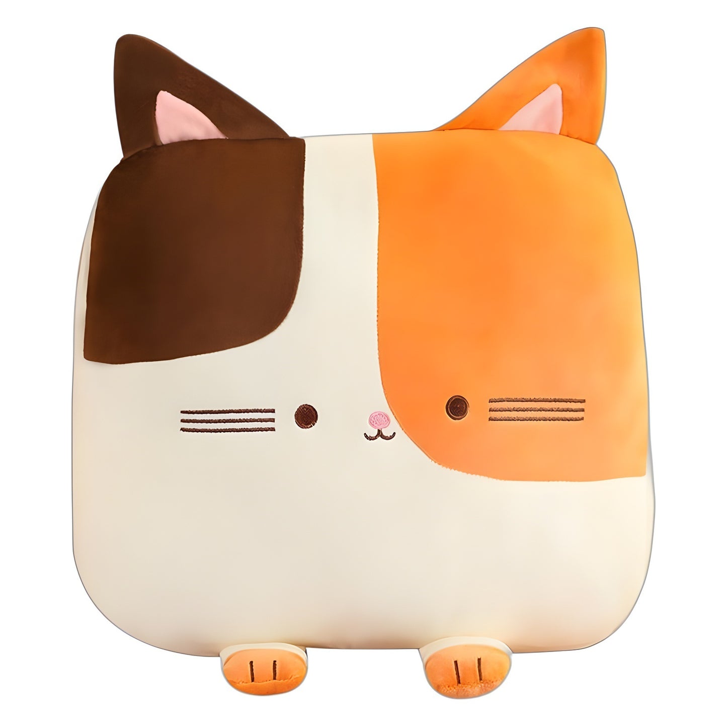 Square Cat Pillow Sleeping Plush Doll