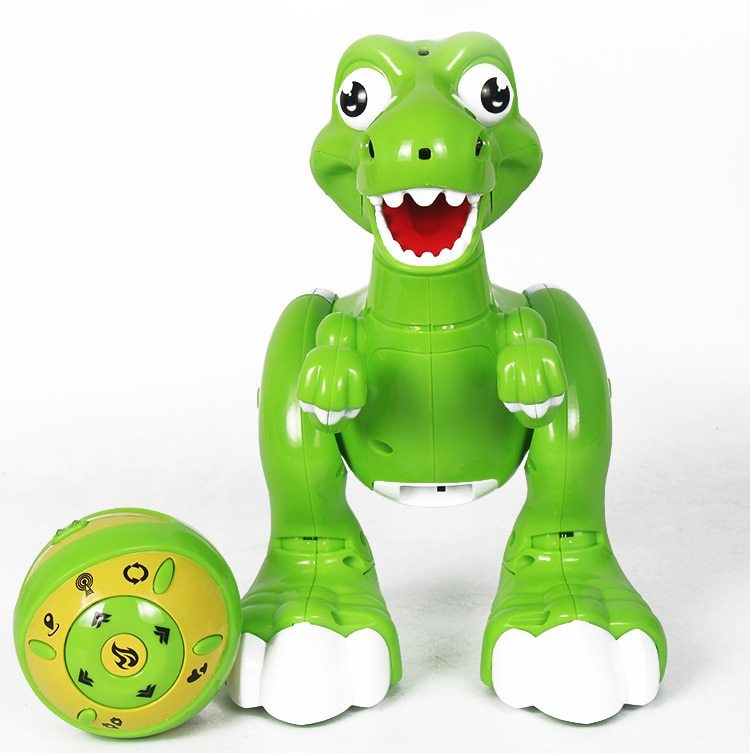 Dinosaure RC Intelligent électronique Spray musique danse 2 couleurs télécommande Dragon animaux Robots jouets pour enfants cadeau 