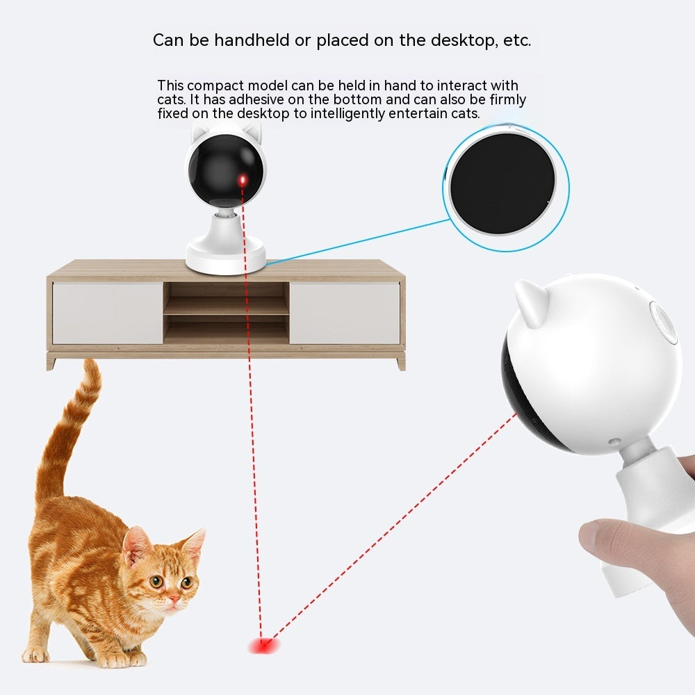 Juguete inteligente láser para gatos con carga USB