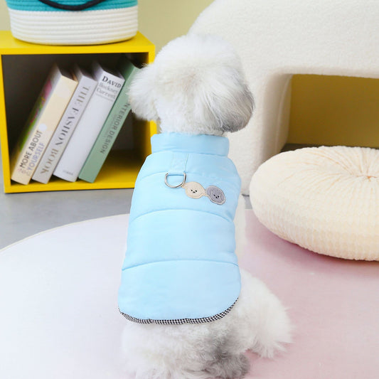 Winter Dog Clothes Cotton Vest