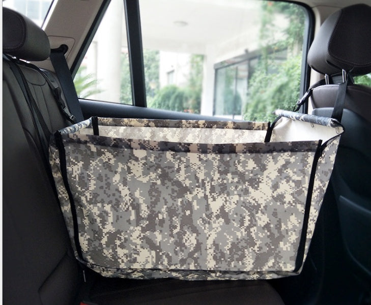 Hamaca plegable portátil de viaje para coche. Asiento de seguridad impermeable y seguro para su perro