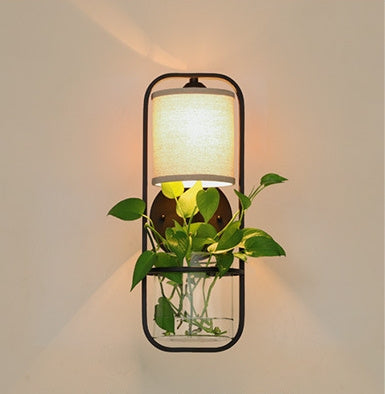 Lampe décorative en verre pour salle à manger, chambre à coucher, jardin créatif minimaliste, plantes hydroponiques