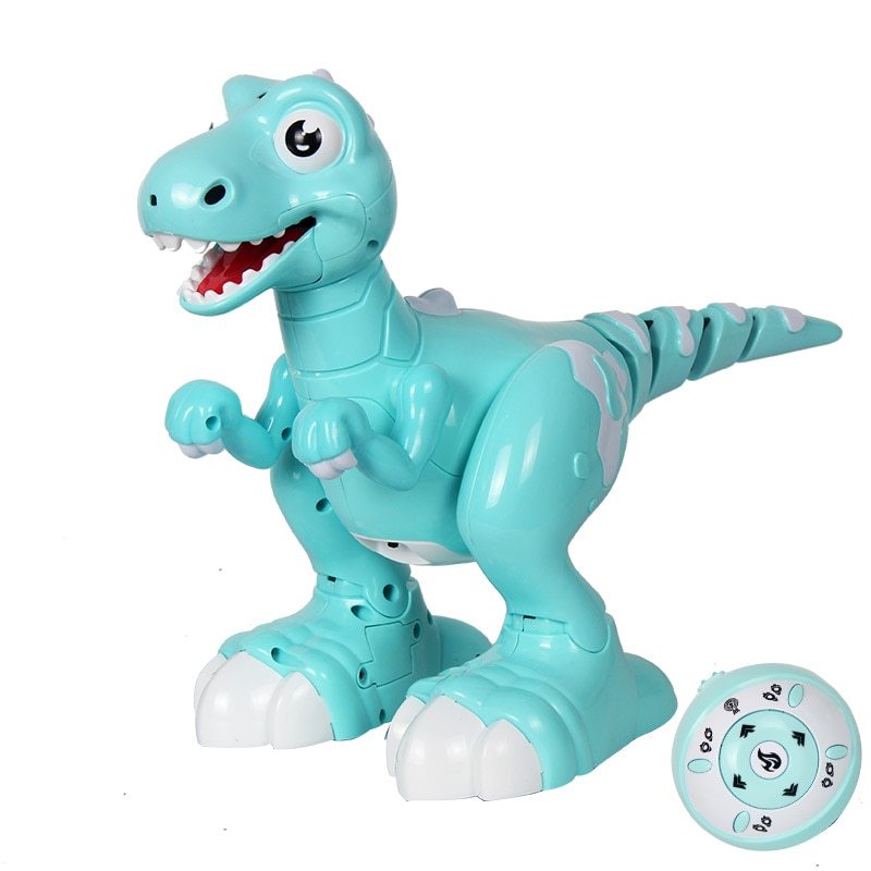 Dinosaure RC Intelligent électronique Spray musique danse 2 couleurs télécommande Dragon animaux Robots jouets pour enfants cadeau 