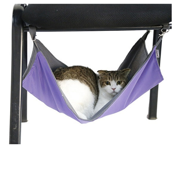 Hamaca para gatos Cama para gatos Tumbona Sofá Cojín Silla colgante desmontable