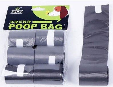 Recogedor de excrementos plegable para perros y mascotas, con 1 rollo, bolsas descomponibles, recogedor de excrementos, limpiador de excrementos, envío por Epacket